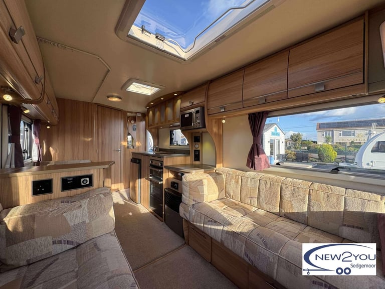 2012 Bailey Pegasus Milan 4 Berth 'U' Shaped Lounge Caravan - STOCK S086