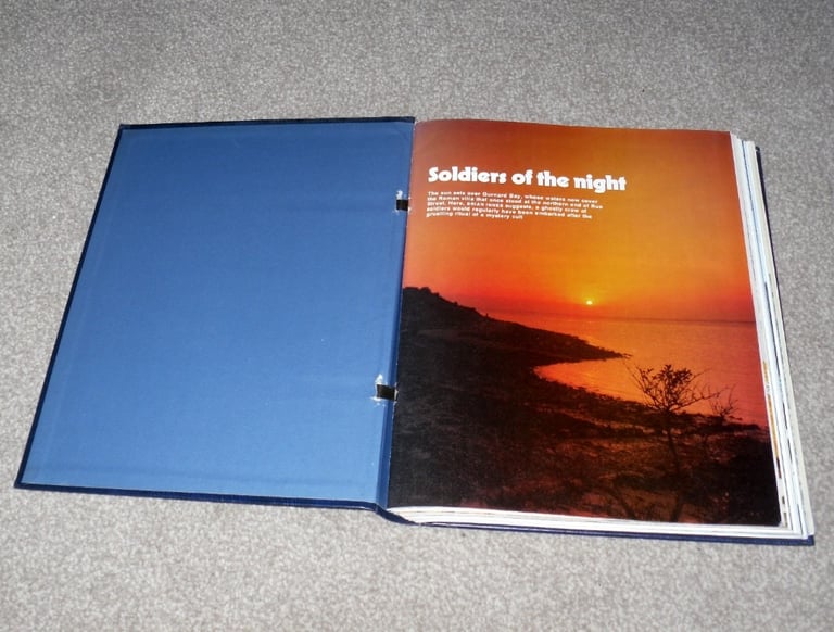 The Unexplained Magazine Pages 322 to 989 with 2 Hardback Binders