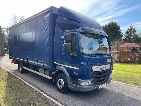 Daf LF180 Euro 6 Day Cab 12000Kgs Curtainside Body Tail Lift 