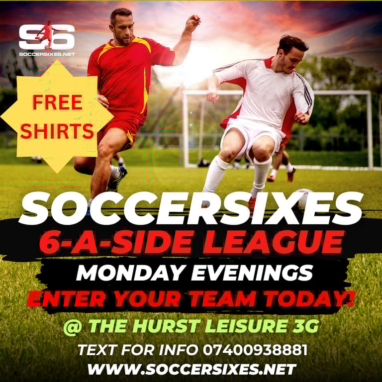 TEAMS WANTED FOR LOCAL 6ASIDE LEAGUE