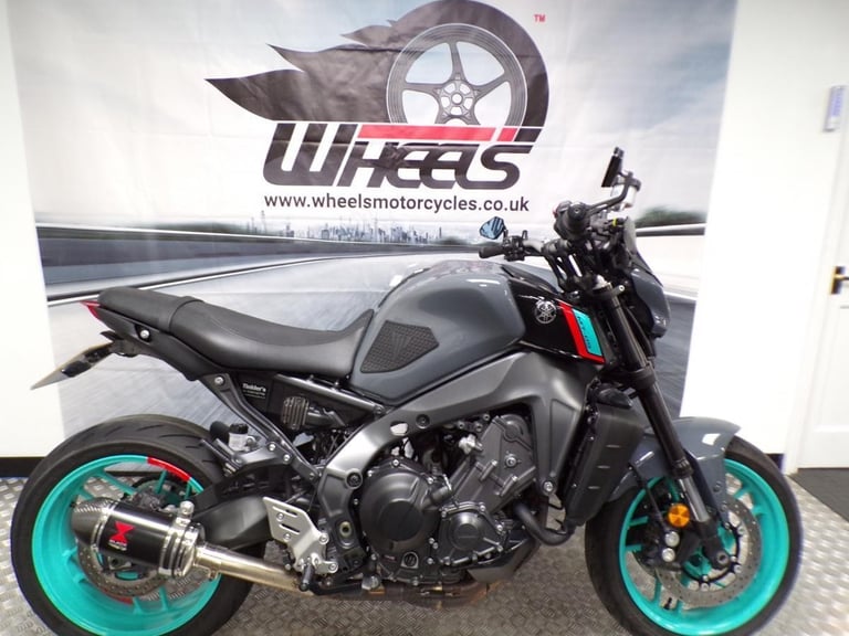 2023 YAMAHA MT-09 WITH A BLACK WIDOW EXHAUST FITTED