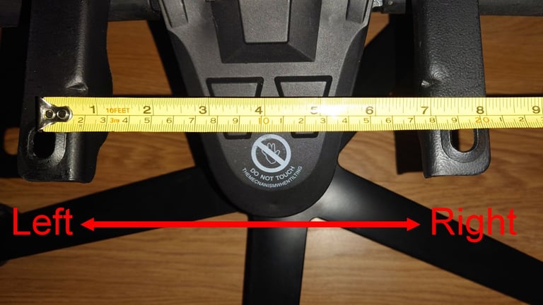 (Office) Chair base replacement - 5 spoke - Class 4 piston
