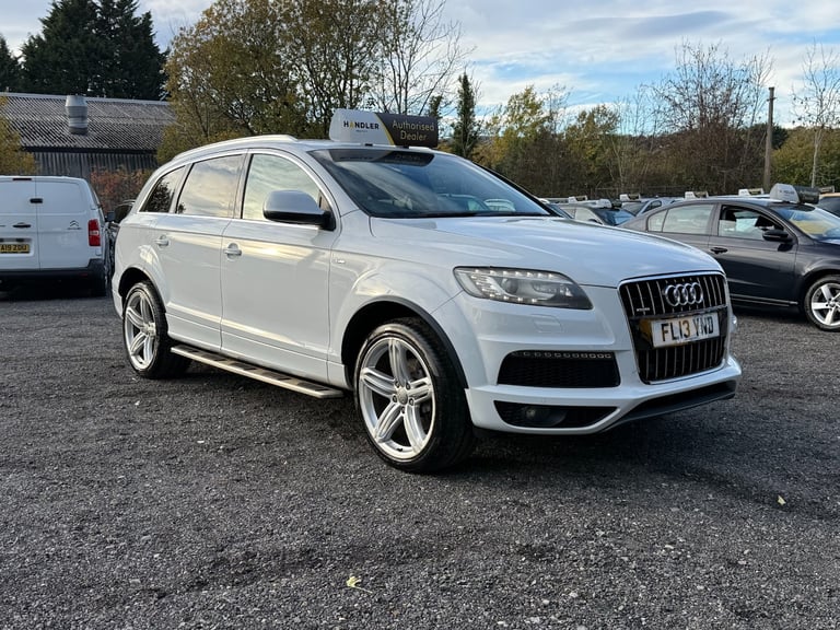 2013 Audi Q7 3.0 TDI 245 Quattro S Line Plus 5dr Tip Auto ESTATE Diesel Automatic
