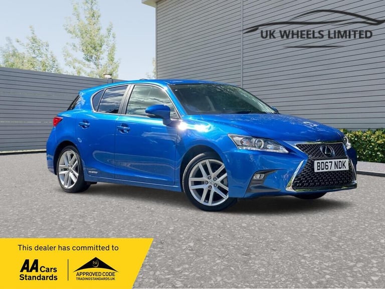 2017 Lexus CT 1.8 200h Luxury CVT Euro 6 (s/s) 5dr HATCHBACK Petrol/Electric Hybrid Automatic