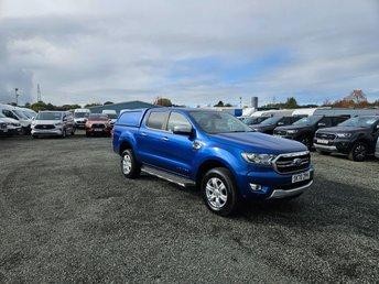 2020 ON 70 PLATE FORD RANGER LIMITED 4X4 170BHP DOUBLE CAB PICKUP AUTOMATIC ULEZ