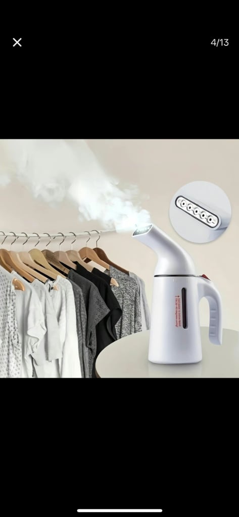 Brand new portable clothes steamer 