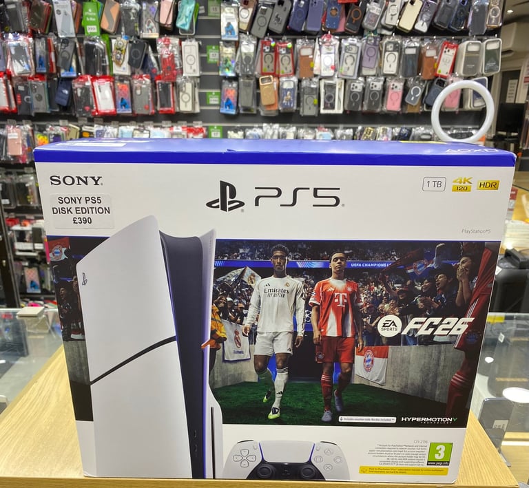 image for PS5 Disc Edition – 1TB (Brand New, Sealed) – FC24/FC25 Bundle