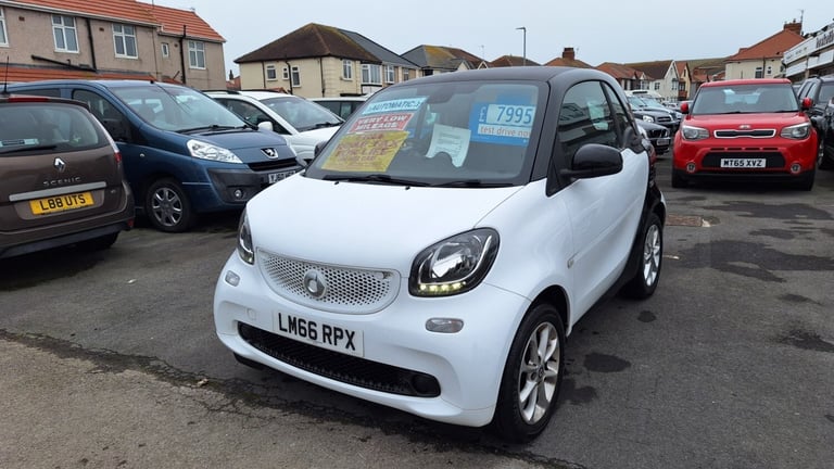 2016 smart fortwo 1.0 Passion Automatic From £7,195 + Retail Package COUPE Petrol Semi Automatic