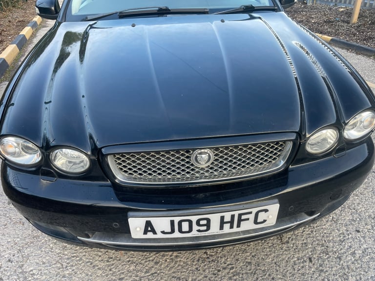 JAGUAR X-TYPE 2.2 D SOVEREIGN 09 REG BLACK 4 DOOR SALOON MOT DECEMBER 12TH 2025 SERVICE HISTORY