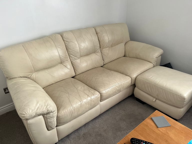 3 piece suite with Ottoman 