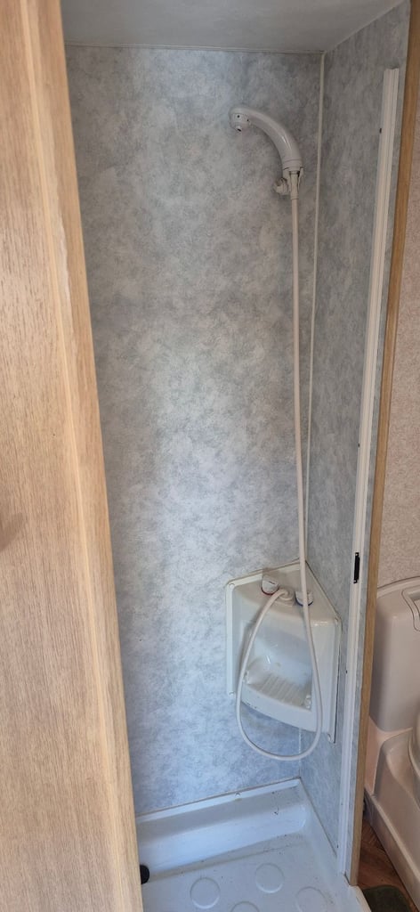 Shower / vanity unit for camper caravan motorhome boat.