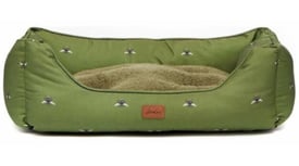 JOULES BEE PRINT DOG BED - Large 