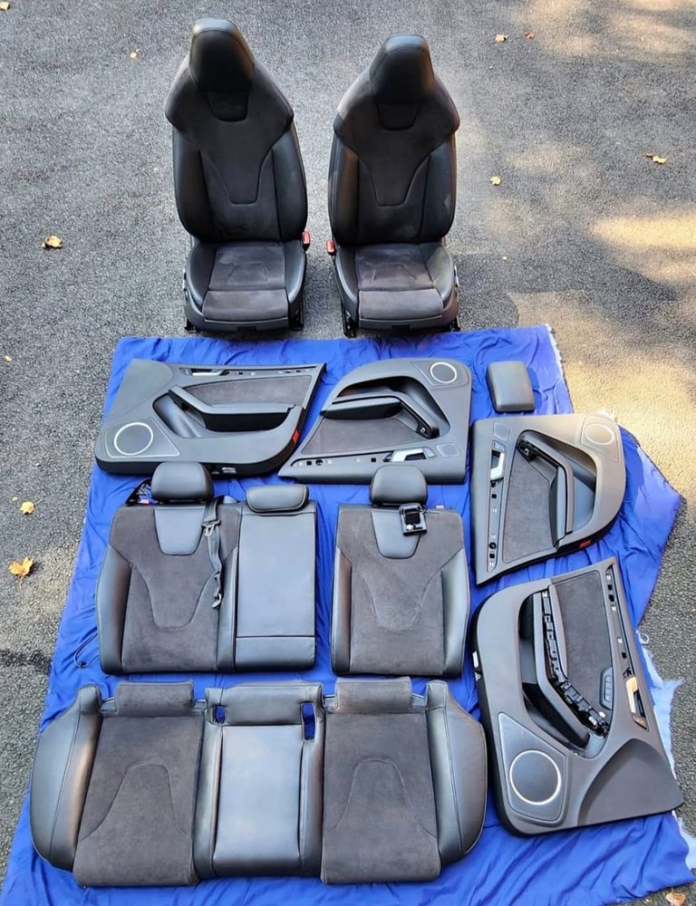 Audi S4 B8.5 Alcantara Interior Doors