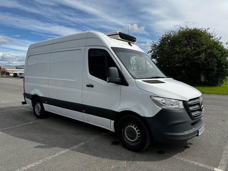 2018 Mercedes-Benz Sprinter Mercedes Sprinter 314cdi MWB Fridge Van 2018 Euro-6 Ulez LEZ OK  PANE...