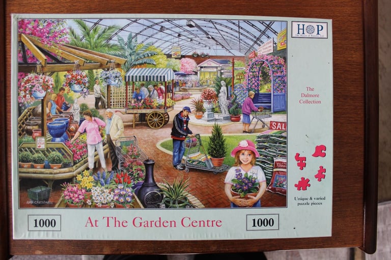 image for HOP 1000 piece Puzzle, The Garden Centre