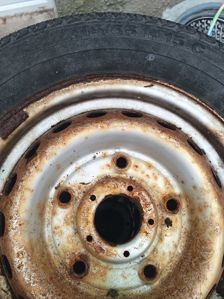 image for Wheels with tyres for Ford transit Custom 