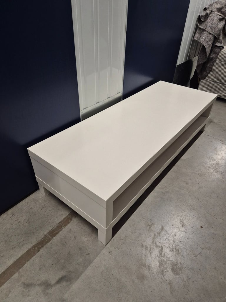 IKEA Lack  Coffee Table / TV Bench / Console in white
