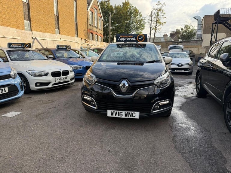 2016 Renault Captur 0.9 TCe ENERGY Dynamique Nav Euro 6 (s/s) 5dr HATCHBACK Petrol Manual