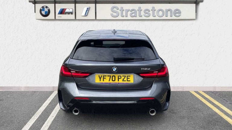 2020 BMW 1 Series 118d M Sport 5dr Step Auto HATCHBACK DIESEL Automatic