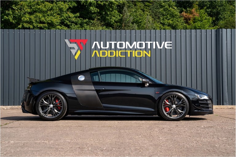 2011 (61) Audi R8 GT 5.2 V10 R-Tronic Auto Coupe 560PS | Phantom Black Metallic