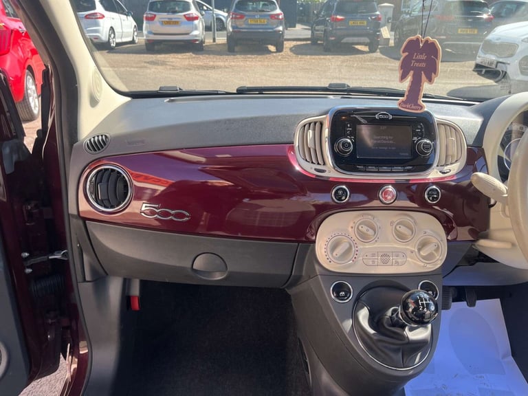 2015 Fiat 500 1.2 500 Lounge 3dr Hatchback Petrol Manual