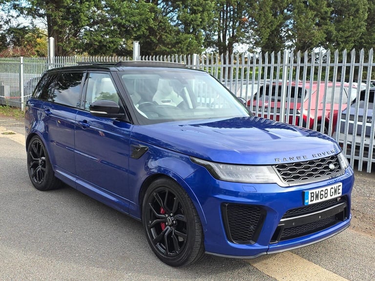LAND ROVER RANGE ROVER SPORT 5.0 P575 V8 SVR Auto 4WD Euro 6 (s/s) 5dr 2018
