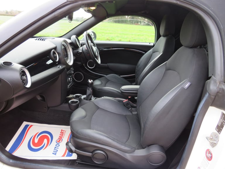 2012 MINI Roadster 1.6 COOPER 2 DOOR CONVERTIBLE Petrol Manual