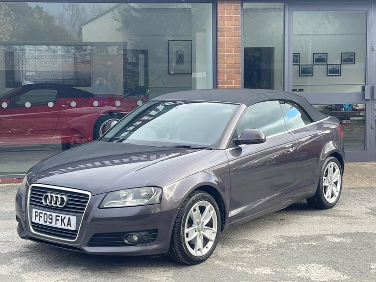 2009 Audi A3 Cabriolet 2.0 TDI Sport Euro 4 2dr CONVERTIBLE Diesel Manual
