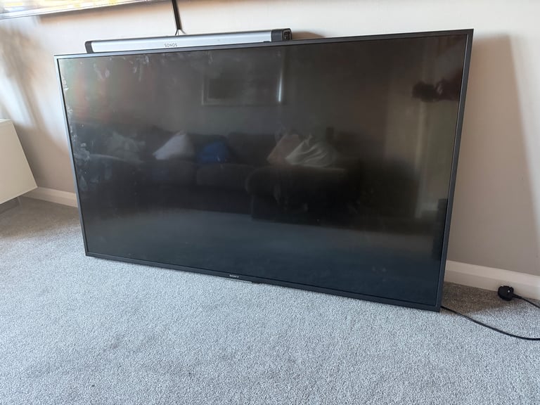 image for Sony Bravia 65” TV – Working but Screen Fault