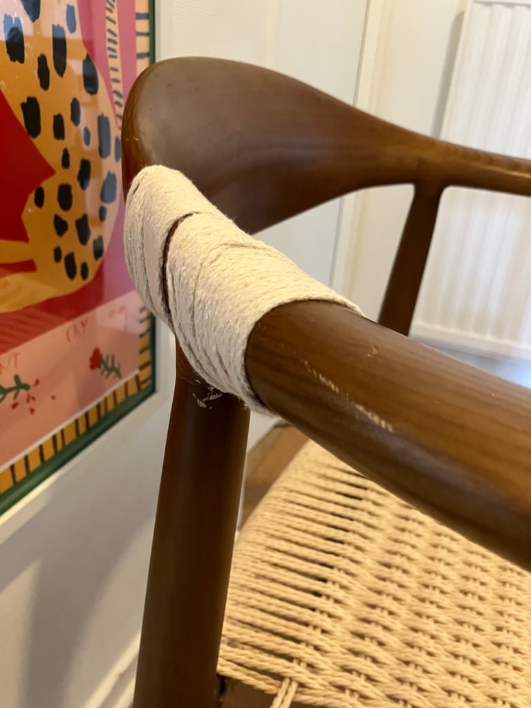 Two flawed yet beautiful mcm chairs