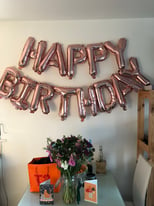 Happy birthday balloons 