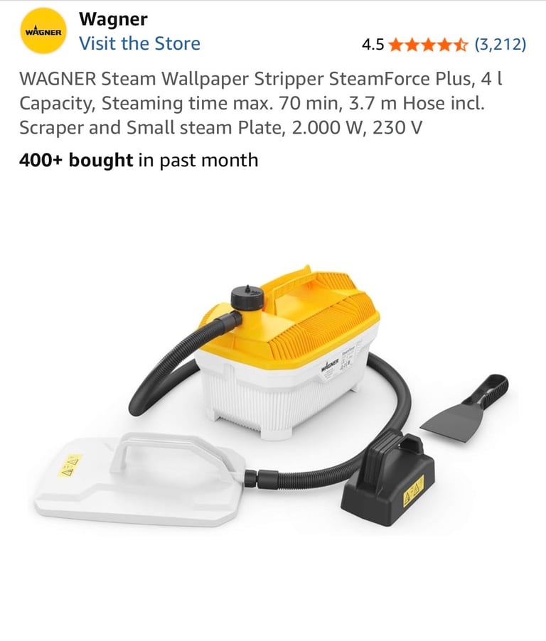 image for Wagner wallpaper steamer 