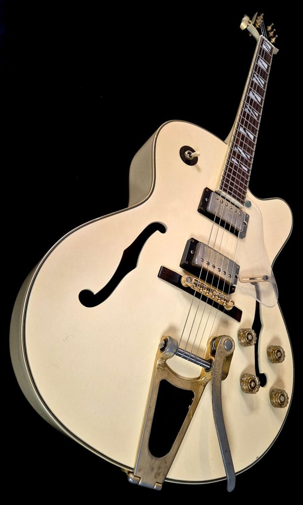 image for Aria Pro II FA-70T Hollowbody Vintage White 