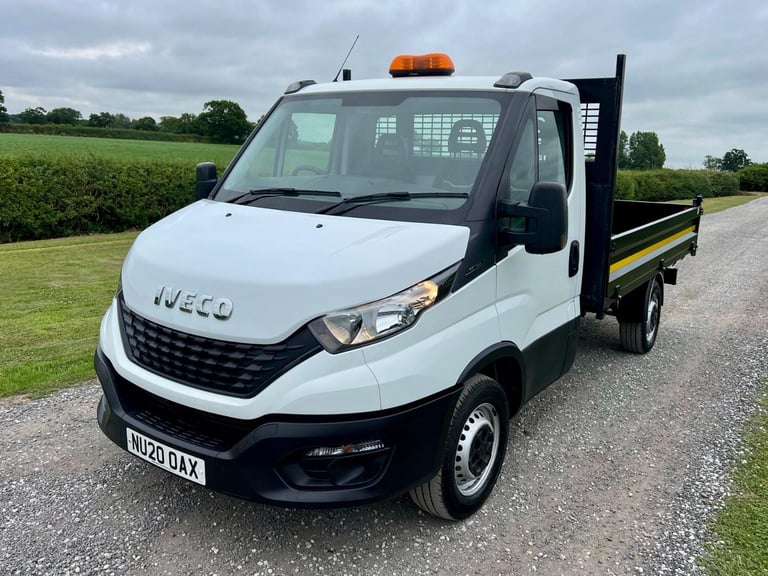 image for IVECO DAILY 2.3 D HPI 14V 35S 3450 DROPSIDE TIPPER White Auto Diesel 2020 EURO