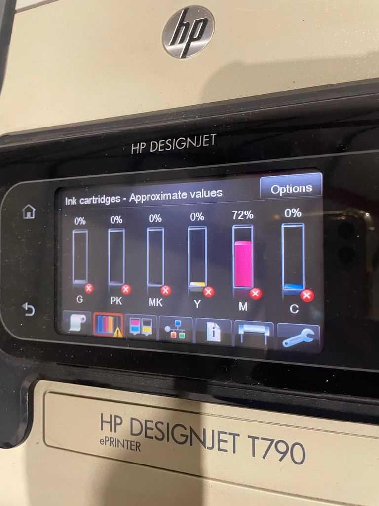 HP DesignJet T790 Plotter Printer -CR648A/HP DesignJet Plotter Printer