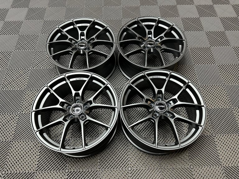 18 19" Strom F1 Alloy wheels Ford Focus Mondeo Connect Van Volvo Jaguar XE XF 5x108