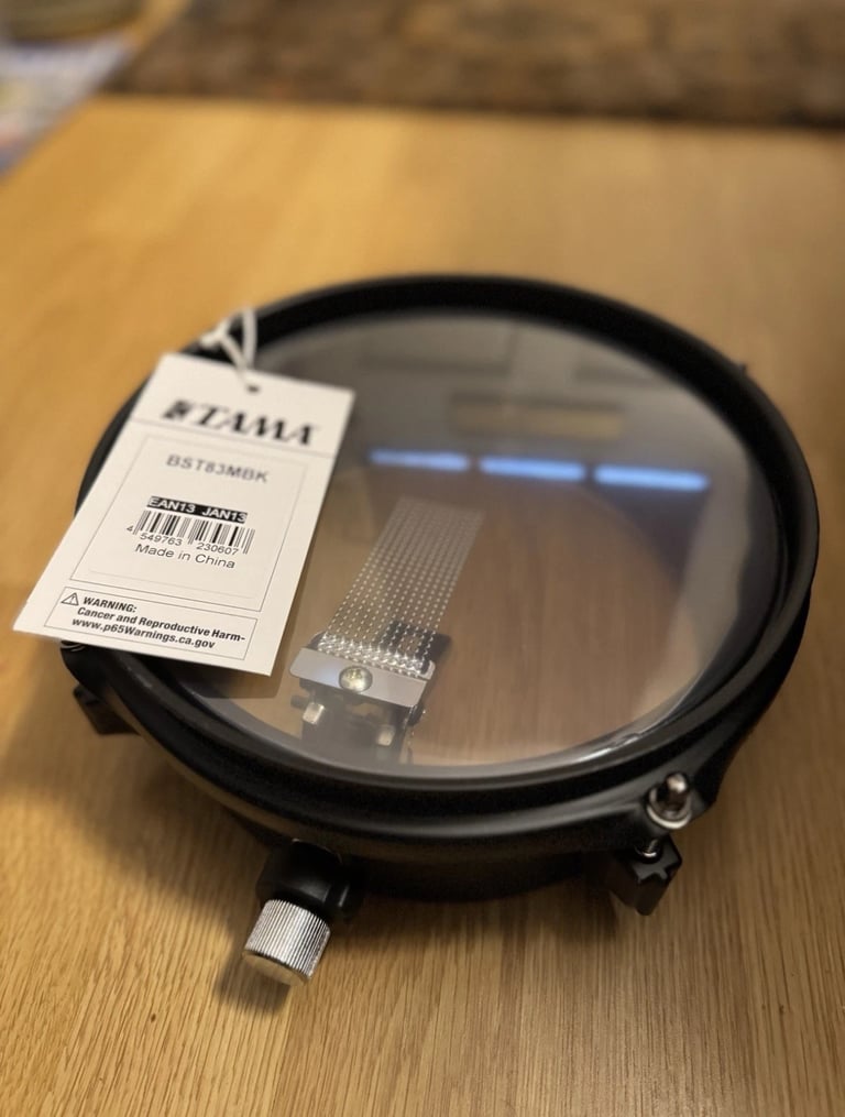 Tama BST83MBK 8 x 3 Inch Metalworks Snare Drum with MC69 clamp (NEW)