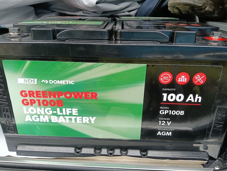 Dometic Green power 100ah 12volt Leisure battery 