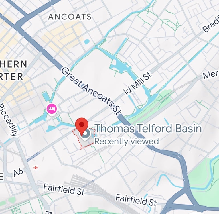 Parking space in Thomas Telford Basin (near Gt Ancoats/Northern Qtr)