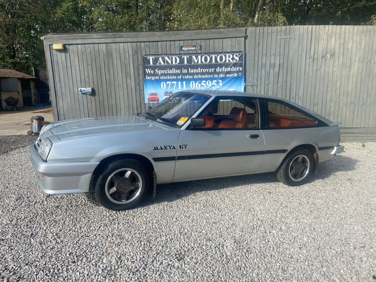 1984 Opel Manta 1.8 Berlinetta Coupe 2dr Petrol Manual (90 bhp) Petrol Manual