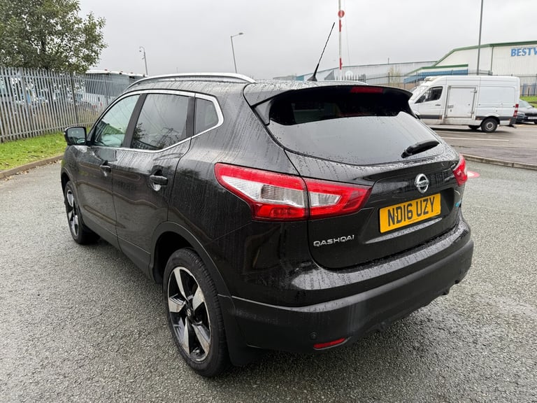 2016 NISSAN QASHQAI N-CONNECTA DCI SUV BLACK DIESEL