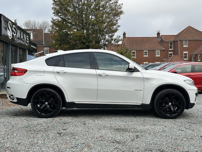 2011 BMW X6 3.0 xDrive40d Diesel Auto 4 Door Coupe White