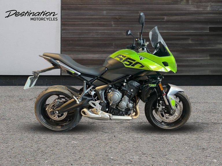 2025 Triumph Tiger Sport 660 PREMIUM COLOUR Petrol green 6 Speed