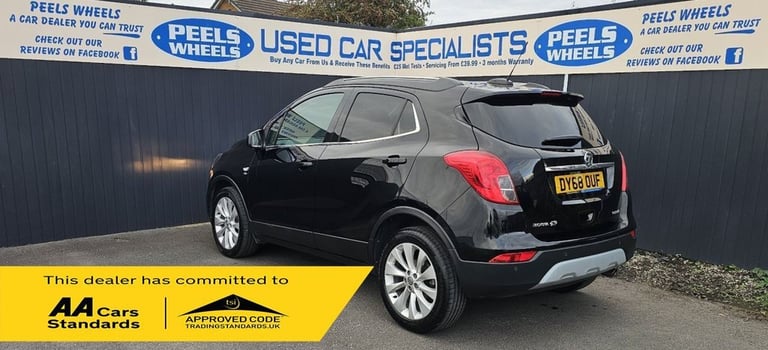 2018 68 VAUXHALL MOKKA X 1.4I TURBO ELITE NAV 5DR PETROL 4WD EURO 6
