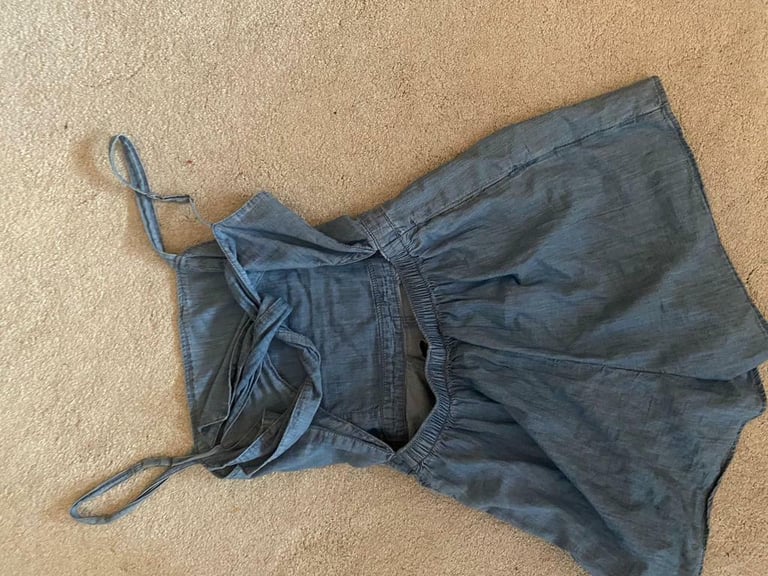 Hollister small blue play suit 