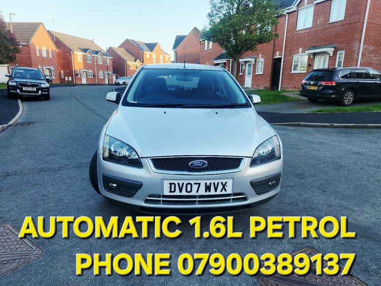 FORD FOCUS AUTOMATIC 1.6LT PETROL ULEZ COMPLIANT BARGAIN PRICE FULL MOT TILL SEPT 2026