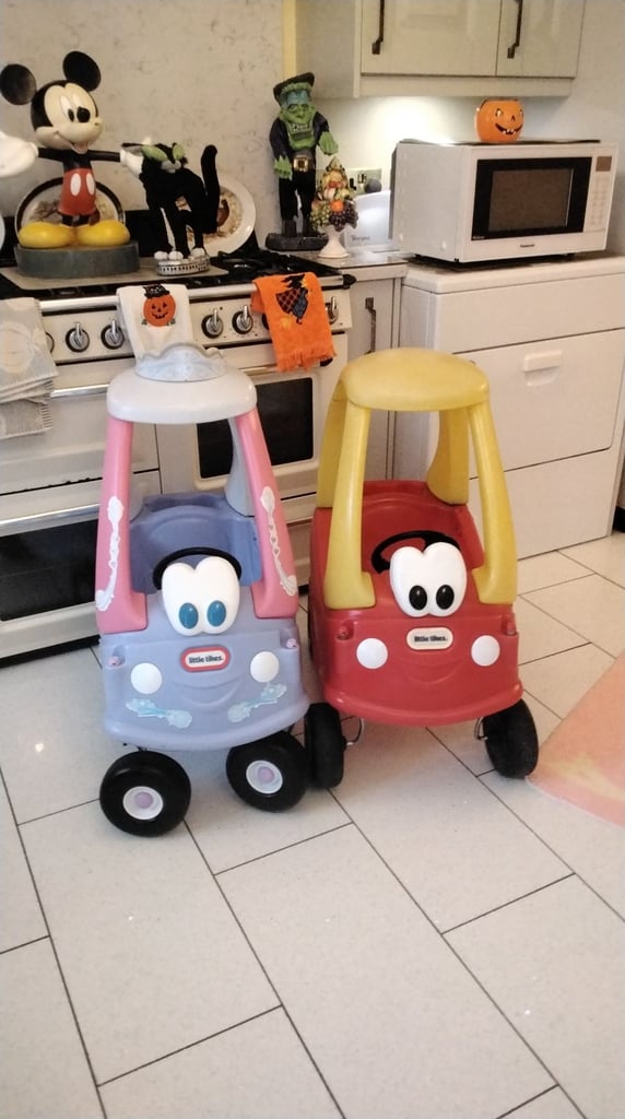 2 little tikes cozy coupa cars £30 each £30 each