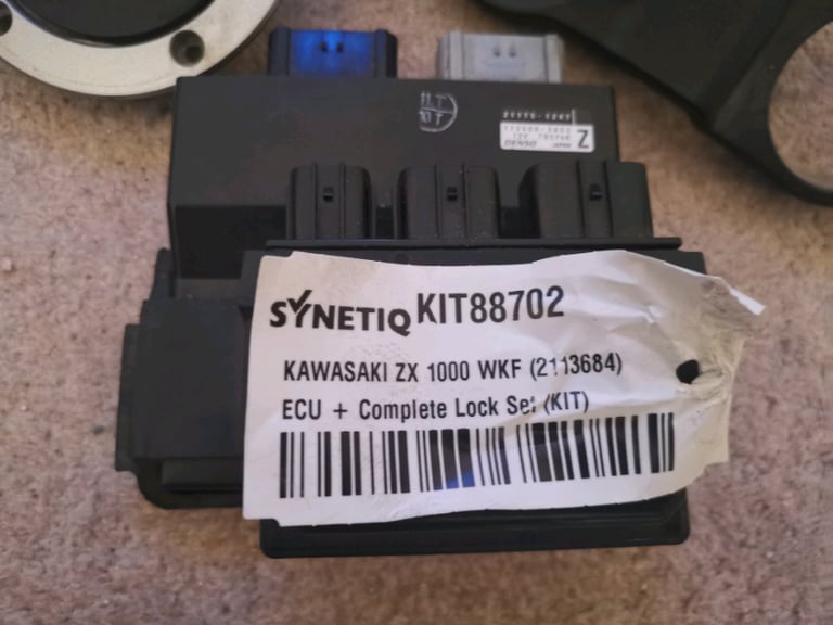 Z1000sx complete lock set cdi/ecu 