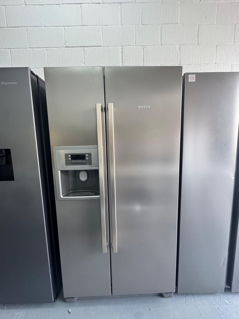 Bosch American Style Fridge Freezer – 504L Stainless Steel - Free Same Day Delivery