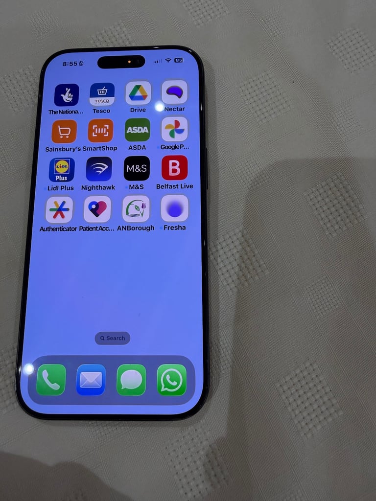 image for iPhone 16 pro 128GB dark blue as new 
